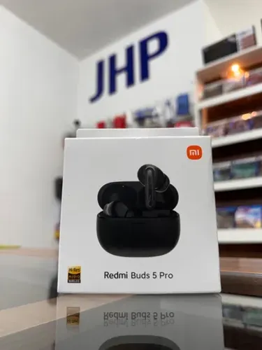 Fone Bluetooth Xiaomi Redmi Buds 5 Pro Preto Original | Parcela Sem Juros | Curitiba