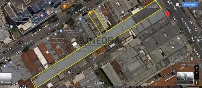 Galpão Comercial para Locação no Brás, São Paulo-SP: 3 Salas, 4 Banheiros e 1.490m² de Áre
