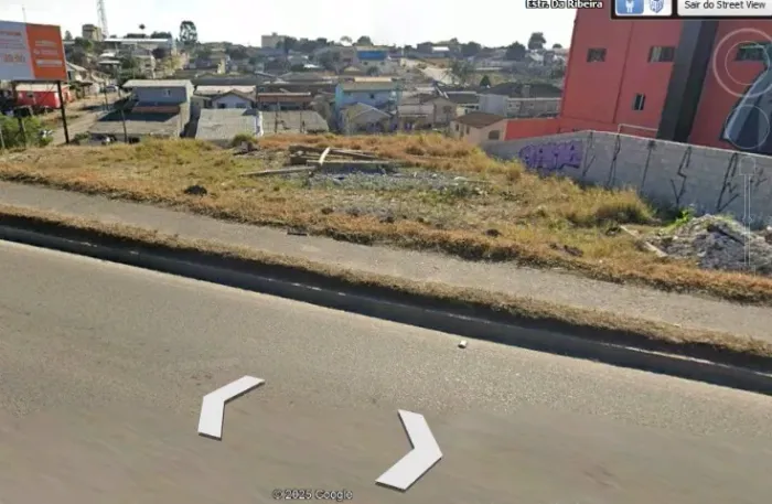 Terreno na Estrada da Ribeira, Santa Terezinha 368,50m²