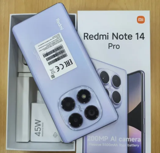 Redmi Note 14 Pro 256gb 4G câmera 200mp- Novo - Lacrado