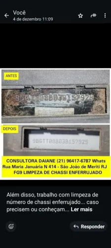 Limpeza e Restauração de Chassi Enferrujado Oxidado Corroído 