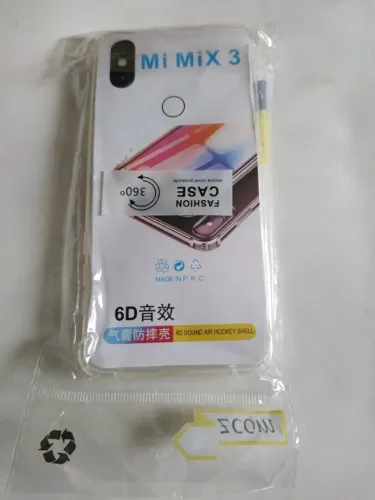 Capa Anti impacto transparente Xiaomi Mi Mix 3 (tela 6.39) com borda
