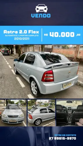 Chevrolet Astra Advant. 2.0 MPFI 8V Flexp. 5P Aut. 2011