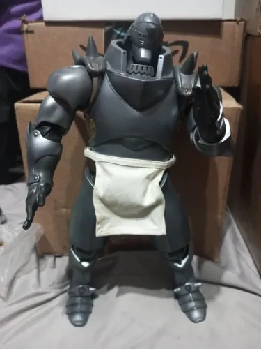 Medicom rah Alphonse Elric 1/6 Fullmetal Alchemist boneco figura original