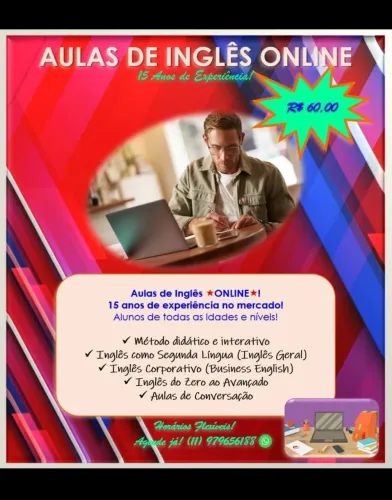 Aulas Particulares de Inglês