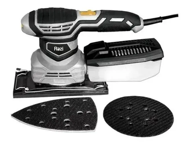 Lixadeira Orbital 3 Em 1 200w Razi - 21135 Cor Cinza Frequência 60hz