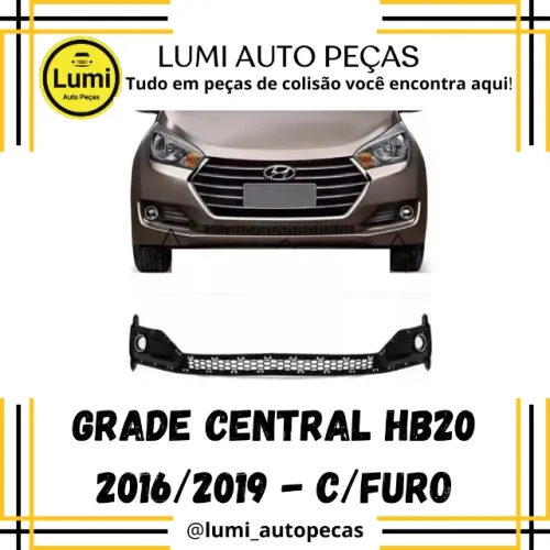 Grade HB20 2016/2019 C/Furo - NOVA 