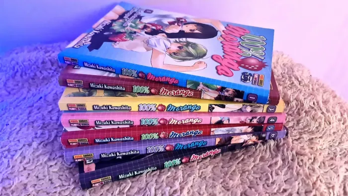 Mangá Morango 100% (Coleção Volumes 1 ao 8)