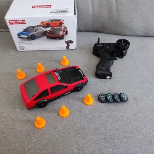 Carrinho de Controle Remoto Drift 2 em 1 Vermelho