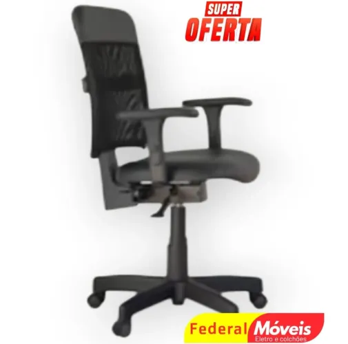 Cadeira Giratória Executiva Sun - Conforto e Estilo para Seu Escritório