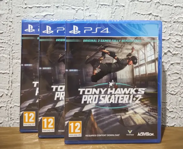 (Lacrado) Tony Hawk's Pro Skater 1+2 (Aceitamos seu jogo usado como forma de pagamento)