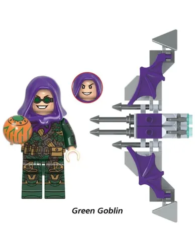 blocos de montar duende verde no way minifigure