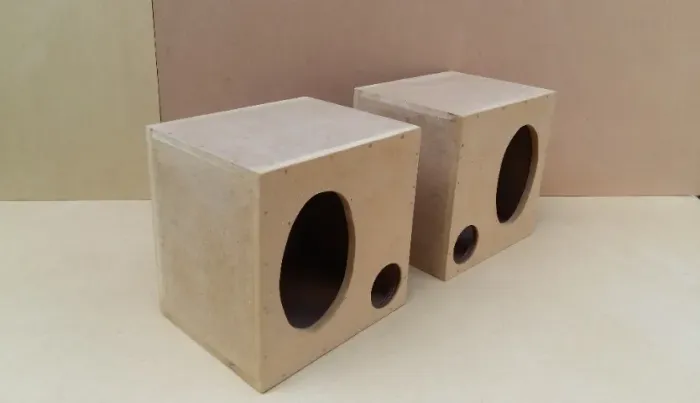 Caixa alto falante 6X9 par de  caixa parafusada projetada