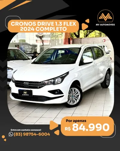 Fiat Cronos Drive 1.3 8V Flex 2024