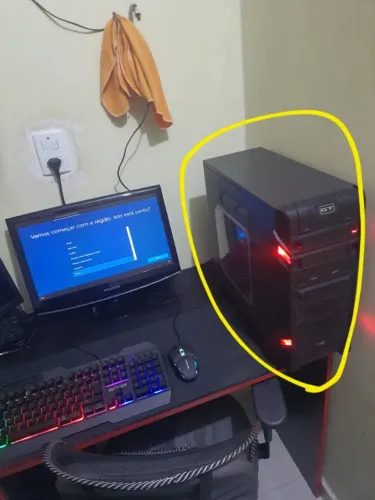 PC GAMER A320M GTX 750 TI ATHLON 3000G!