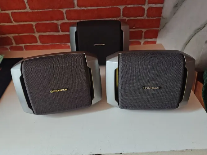 caixas Pioneer surround e central. leia