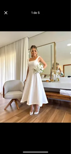 Vestido de noiva civil