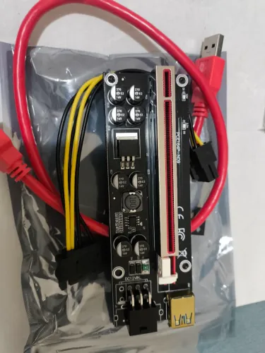 Adaptador PCI-E para USB - Novo V009 Plus 16x