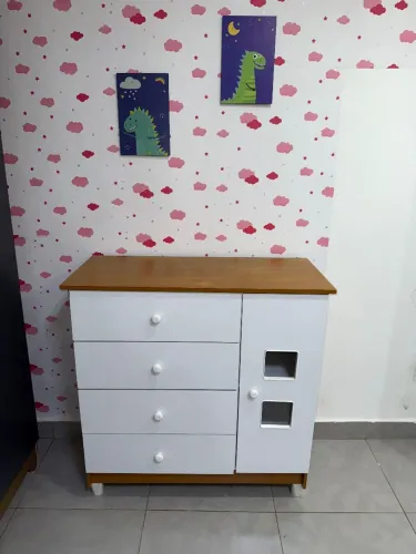 Cômoda Infantil branco