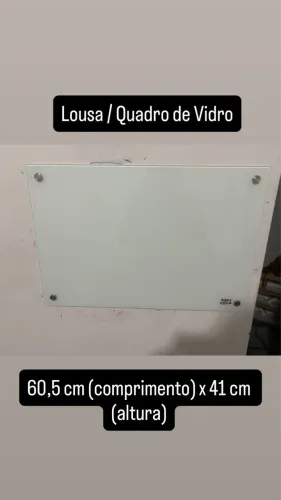 Lousa de Vidro Office HS 60x41 cm 