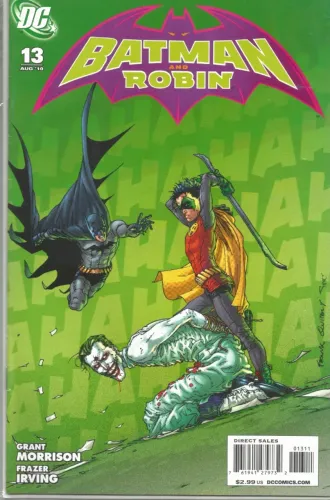 Quadrinho DC Comics Batman and Robin