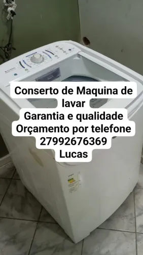 Conserto de Maquina de lavar 