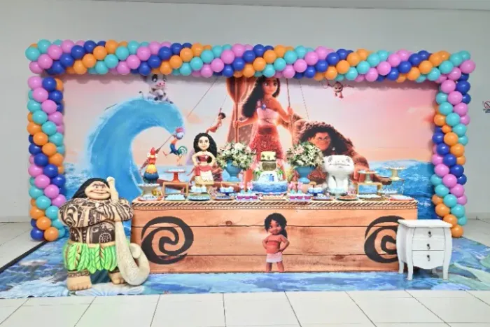 Painel para Festa | Moana 2