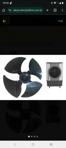 Hélice Universal Ventilador 45-70-10014