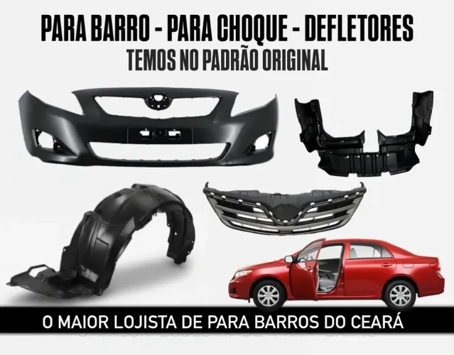 PARA BARRO / ASA DE URUBU / GRADES / DEFLETORES COROLLLA