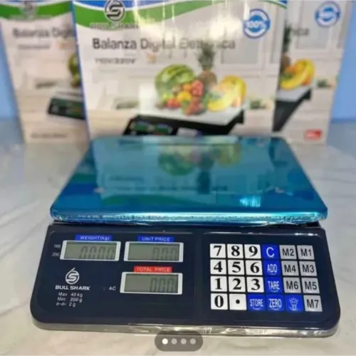 Balança shark bull pesa ate 40kg 6 meses de garantia Produto novo
