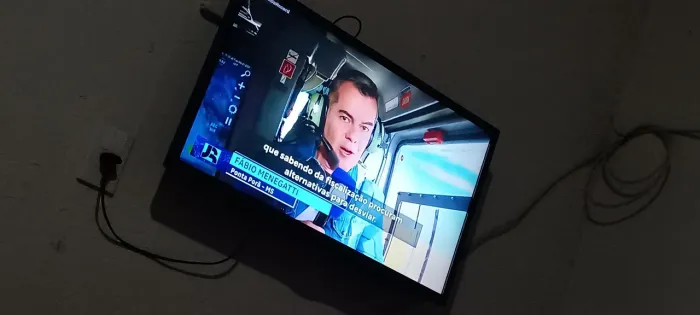 Tv 32 polegadas não e smart