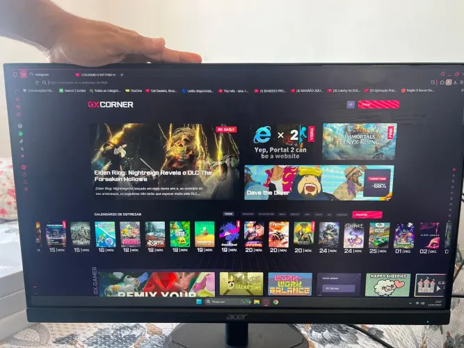 Monitor Acer Nitro 180hz 0.5ms 24,5" Full HD <br>