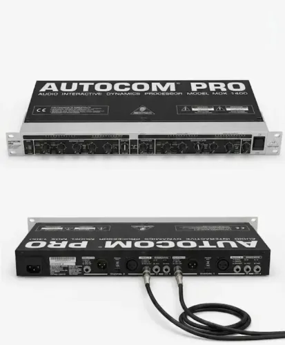 Processador Dinâmico De Áudio Behringer Mdx 1400 Autocom Pro