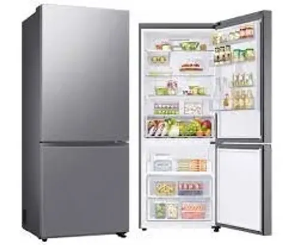Geladeira Samsung 462L Inverse 10x cartão Inox