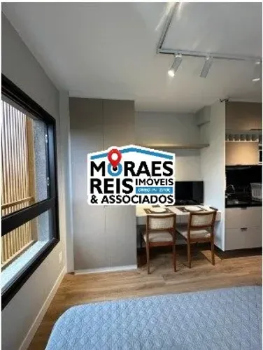 Studio mobiliado para venda ou locação - 21m² | Moema