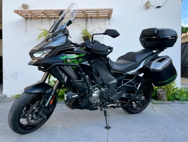 Kawasaki Versys 1000 GT 2022 ? Viagens, Conforto e Emoção ? Pneus e Correia Novos