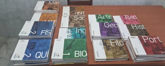 Livros Didáticos Ensino Médio - Várias Matérias