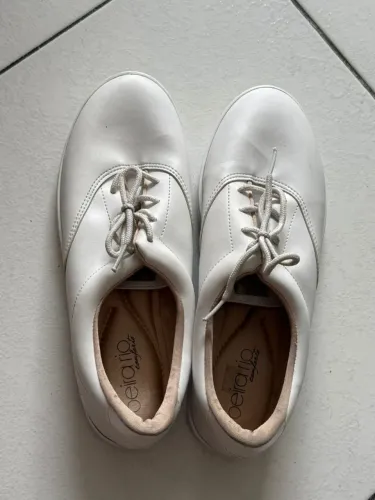Sapato branco beira rio nº 38