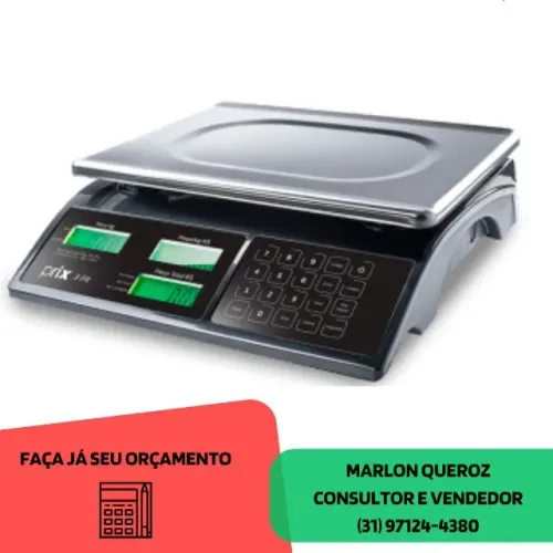 Balança Eletrônica Prix3 Toledo 30KG
