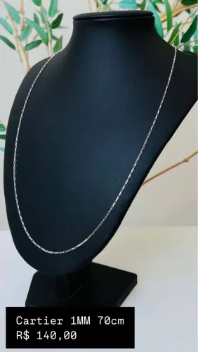 Corrente Prata Masculina 
