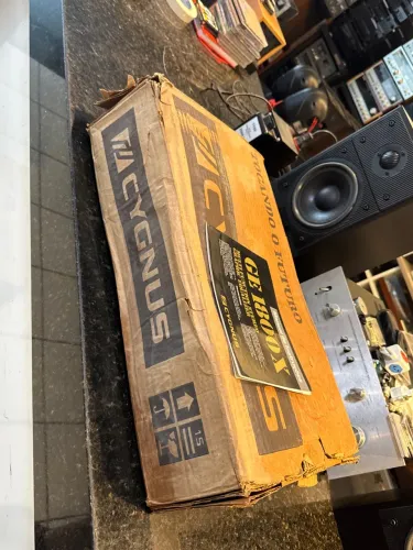 Equalizador Cygnus GE 1800X (guardado por décadas sem uso)!