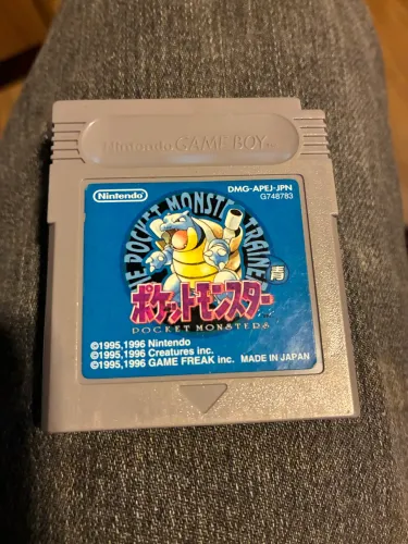 Pokémon Blue (versão japonesa) + bateria