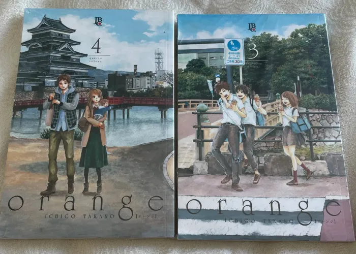 Mangá Orange volumes 3 e 4 
