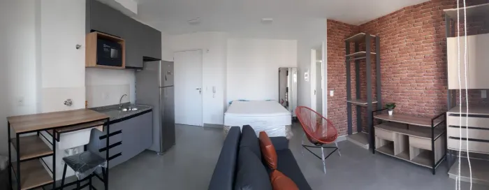 Studio Mobiliado - 32 m² - R$3.250,00/mes - Ao lado metrô Ana Rosa