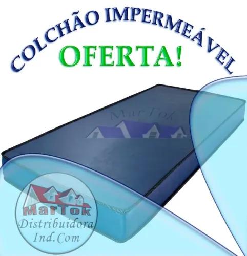 COLCHÃO POPULAR IMPERMEÁVEL - FABRICAÇÃO PRÓPRIA