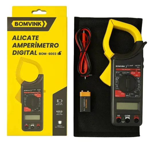 Alicate amperimetro multimetro teste digital medior amperagem