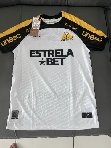 Camisa modelo jogador Criciúma 