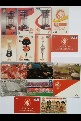 Coleção de Cartões Telefônicos do Sport Club Internacional