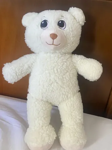 Criamigos Urso de Pelúcia Branco - Novo