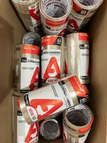 Fita adesiva transparente 710 - 45mm x 40m - 04 rolos